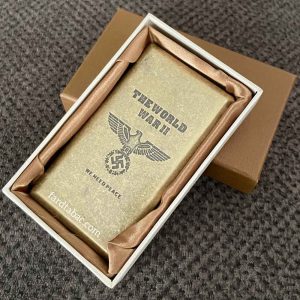 جعبه سیگار پایه بلند فلزی گوپای جنگ جهانی دوم کد G-151
