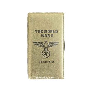 جعبه سیگار پایه بلند فلزی گوپای جنگ جهانی دوم کد G-151