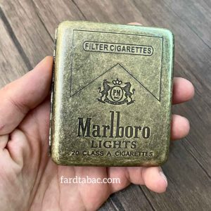 جعبه سیگار فلزی گوپای طرح مارلبرو کد G-300
